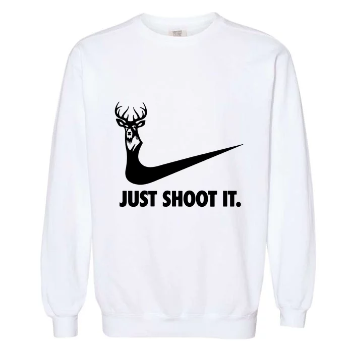 Just Shoot It. Hunting Season Garment-Dyed Sweatshirt