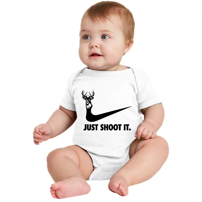 Just Shoot It. Hunting Season Baby Bodysuit