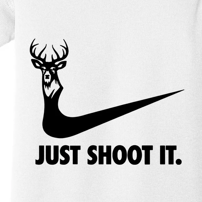 Just Shoot It. Hunting Season Baby Bodysuit