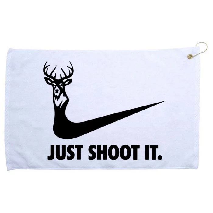 Just Shoot It. Hunting Season Grommeted Golf Towel