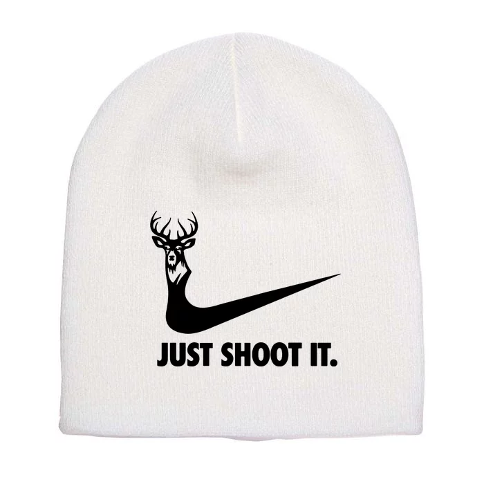 Just Shoot It. Hunting Season Short Acrylic Beanie