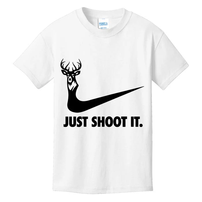 Just Shoot It. Hunting Season Kids T-Shirt