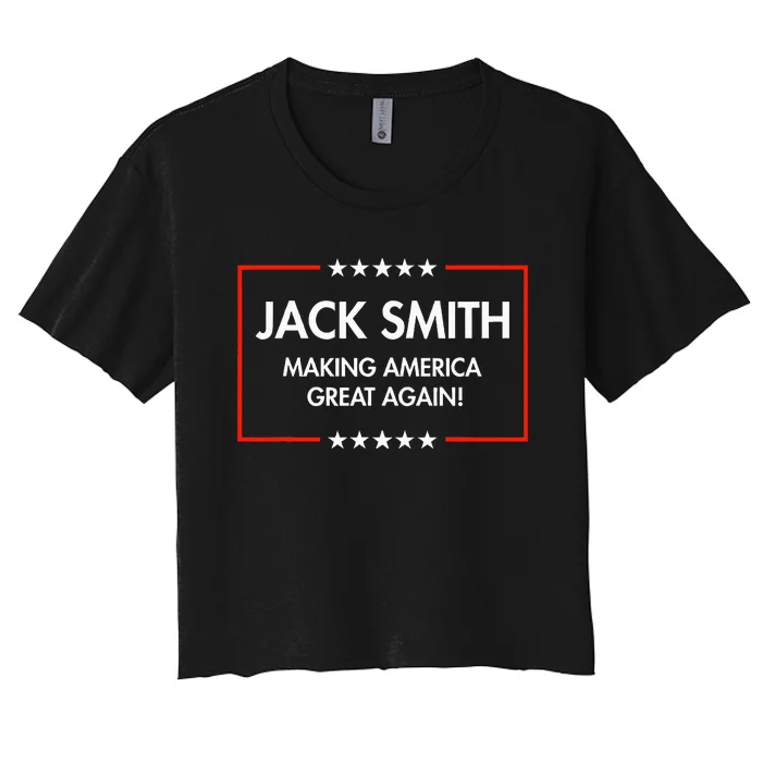 Jack Smith Is Making America Great Again Women's Crop Top Tee