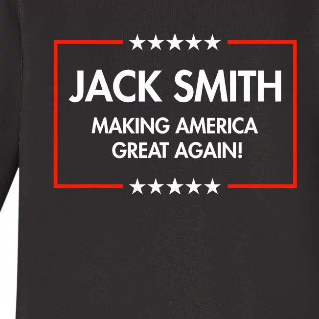 Jack Smith Is Making America Great Again Baby Long Sleeve Bodysuit