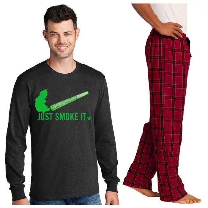 Just Smoke It Long Sleeve Pajama Set