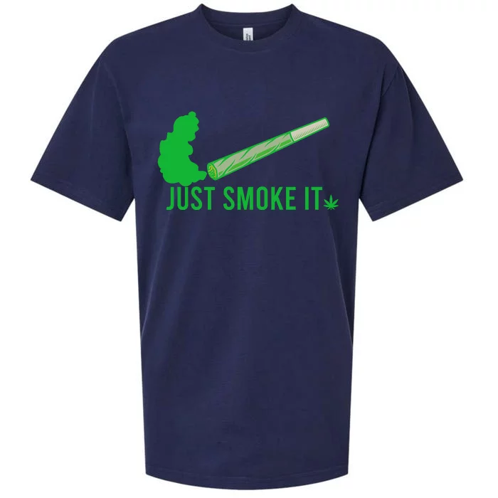 Just Smoke It Sueded Cloud Jersey T-Shirt