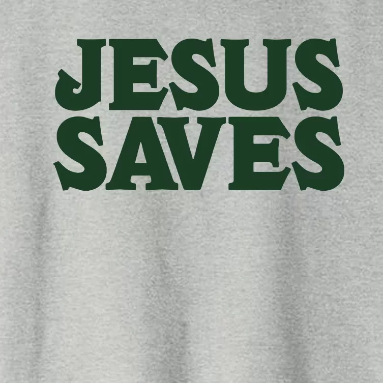 Mall Of America Jesus Saves Jesus Is The Only Way CHRISTIANITY Christain Front & Back Women's Crop Top Tee