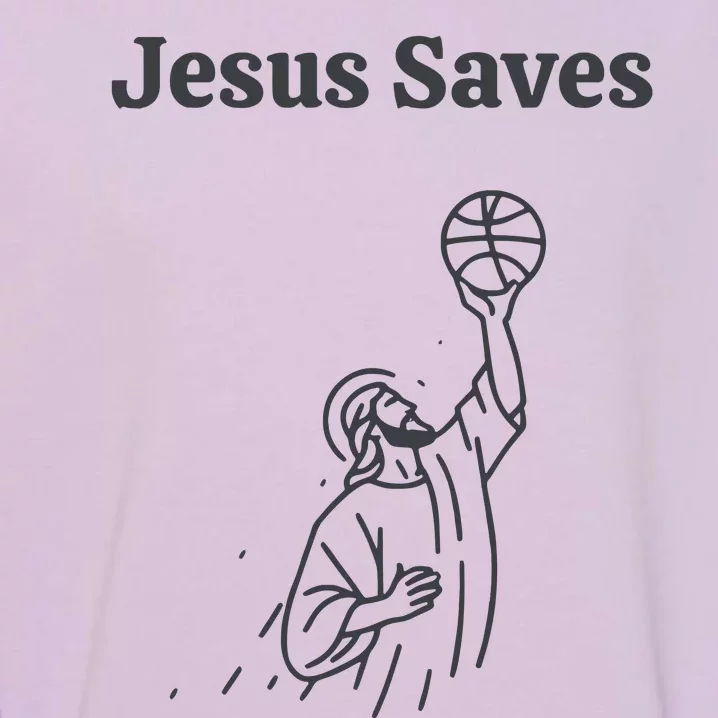 Jesus Saves Garment-Dyed Sweatshirt