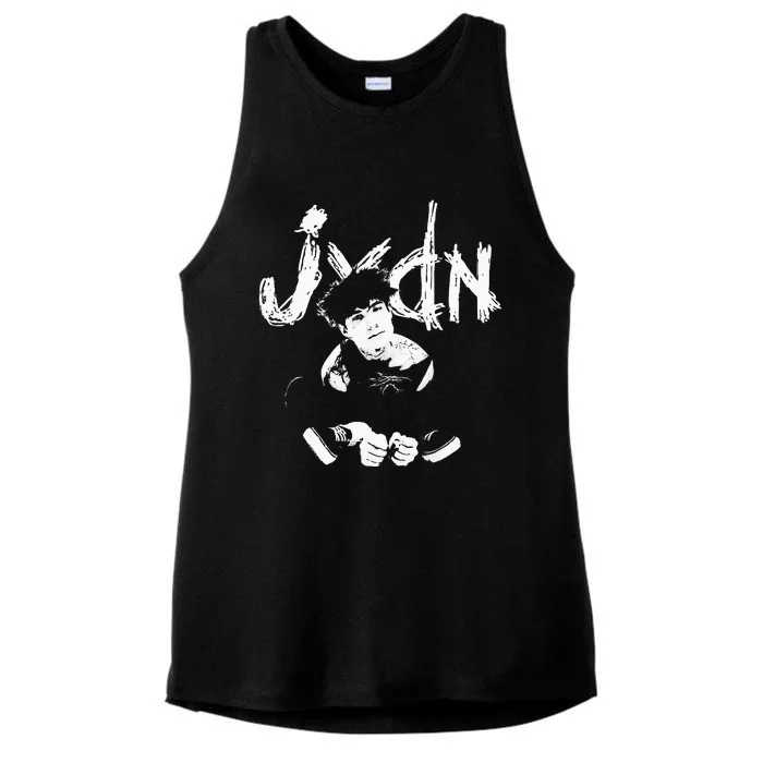 Jxdn Sitting Ladies Tri-Blend Wicking Tank