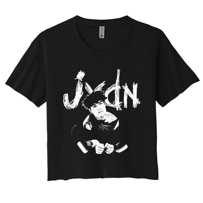 Jxdn Sitting Women's Crop Top Tee