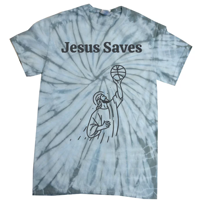 Jesus Saves Tie-Dye T-Shirt