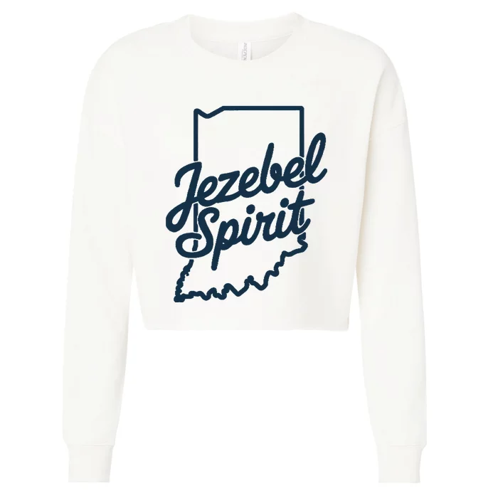 Jezebel Spirit Cropped Pullover Crew