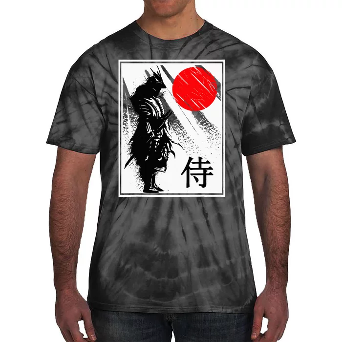 Japanese Samurai Tie-Dye T-Shirt