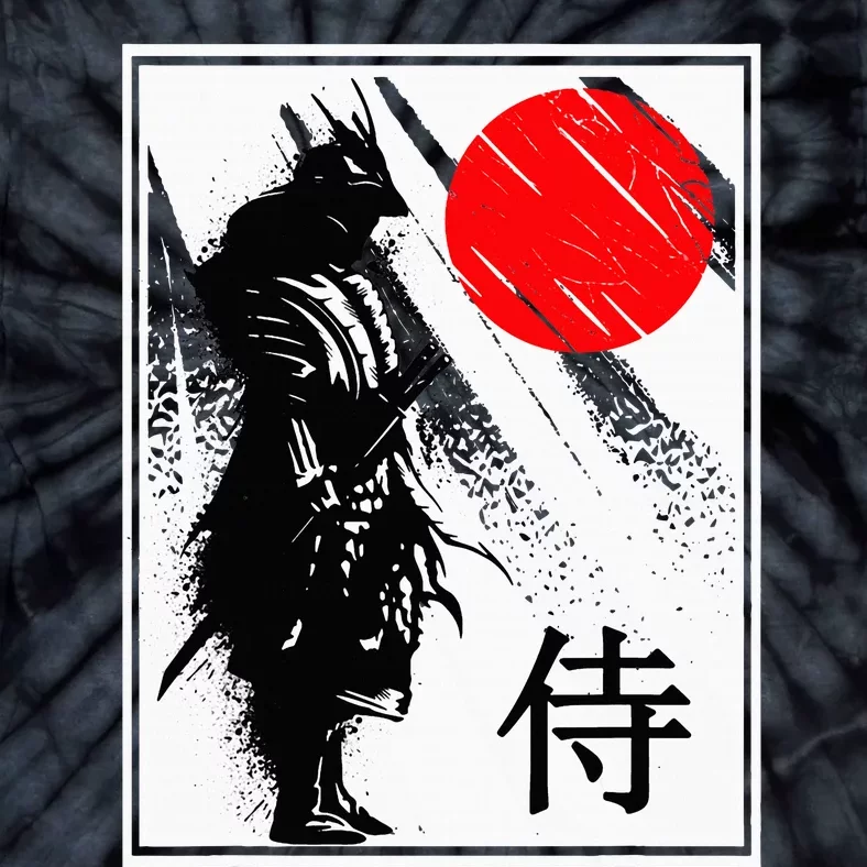 Japanese Samurai Tie-Dye T-Shirt