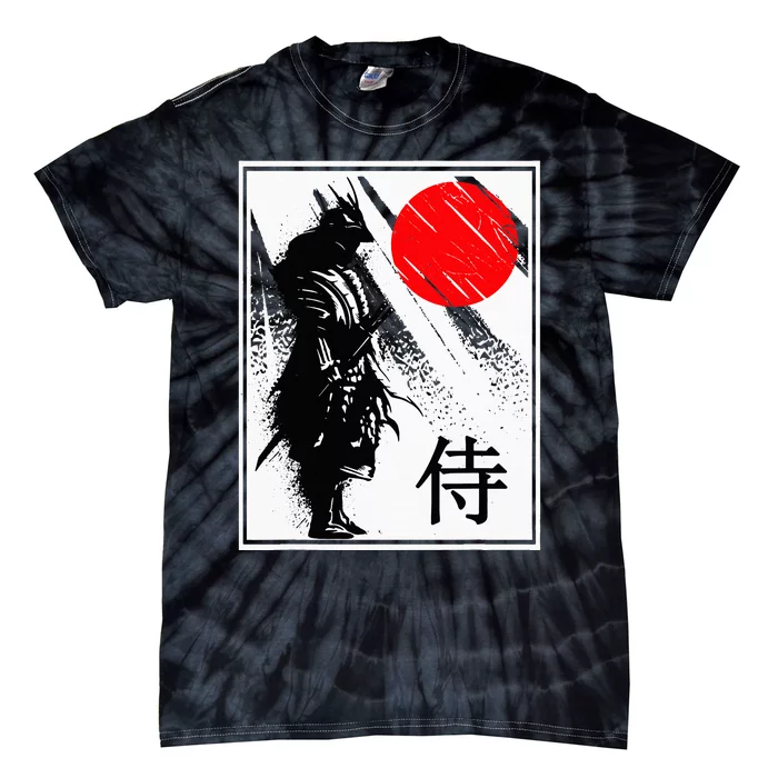 Japanese Samurai Tie-Dye T-Shirt