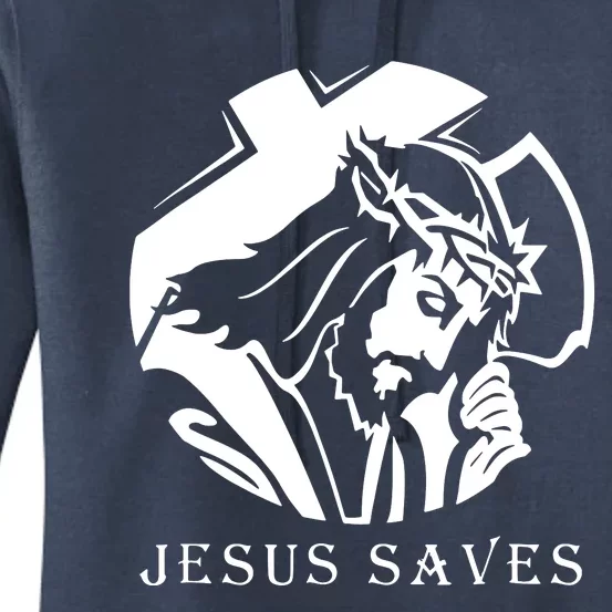 Jesus Saves Women's Pullover Hoodie