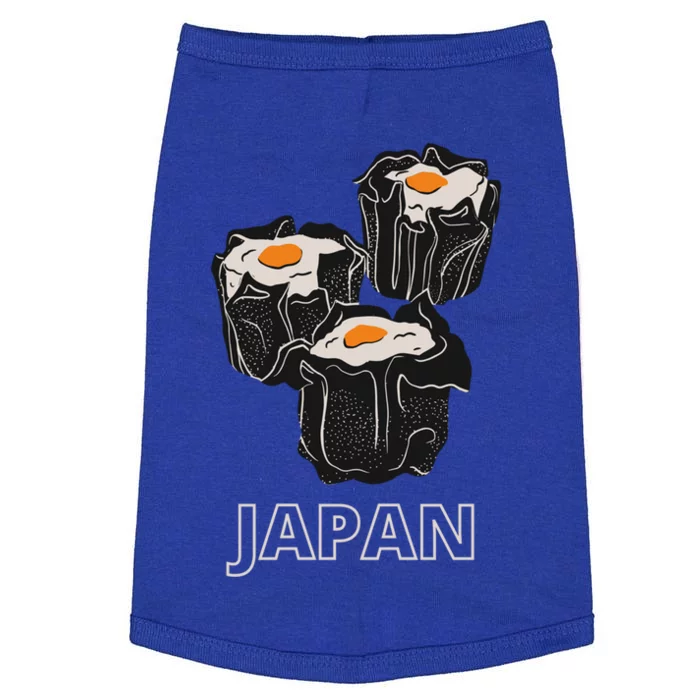 Japanese Sushi Japanese Sushi Food Lovers Gift Doggie Tank