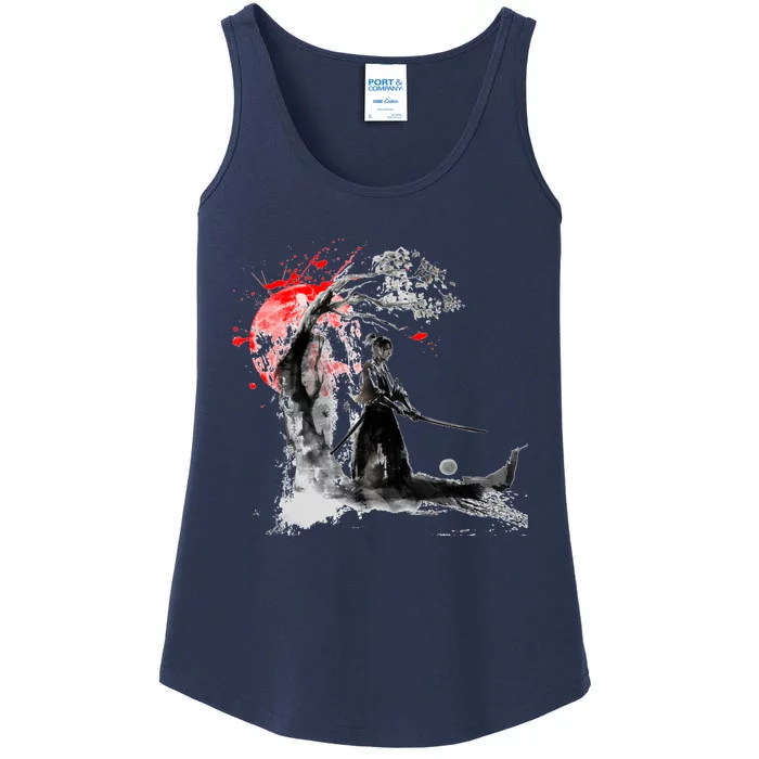 Japanese Samurai Ladies Essential Tank