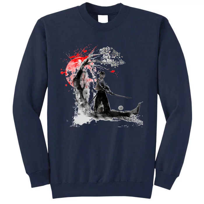 Japanese Samurai Tall Sweatshirt