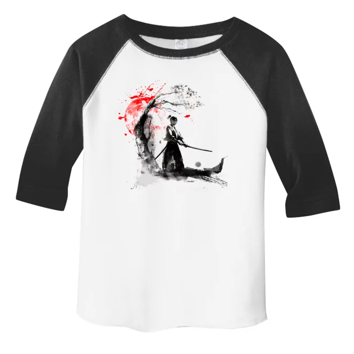 Japanese Samurai Toddler Fine Jersey T-Shirt