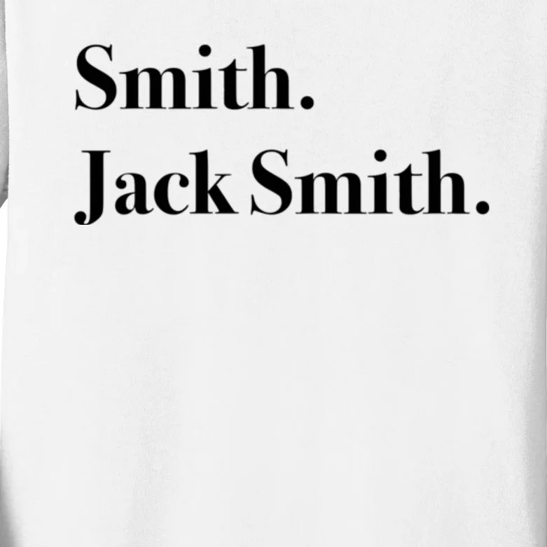 Jack Smith Lets Go Jack Smith Jack Smith Fan Club Jack Smith For President J Kids Long Sleeve Shirt