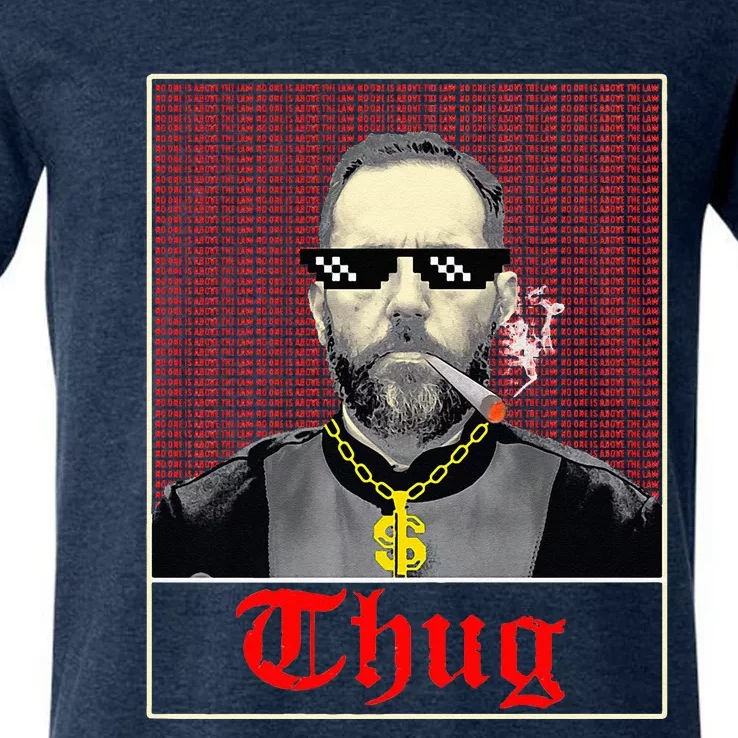 Jack Smith Law Thug Seeks Justice V-Neck T-Shirt