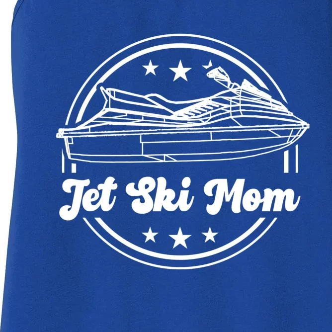 Jet Ski Mom Gift Jet Ski Skiing Water Sports Jet Skier Meaningful Gift Women's Racerback Tank