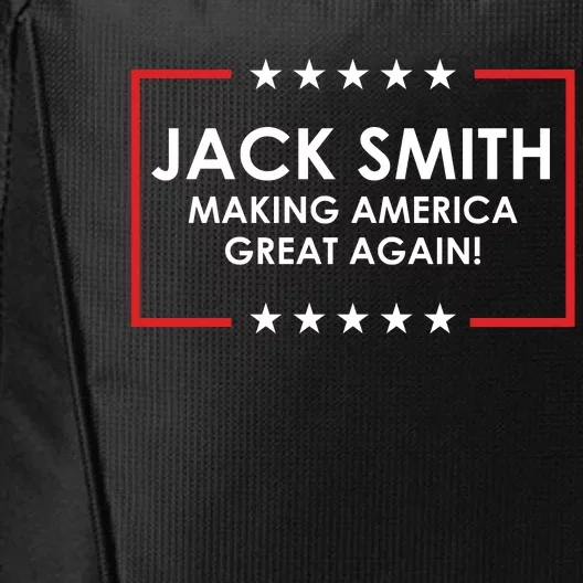 Jack Smith Making America Great Again City Backpack