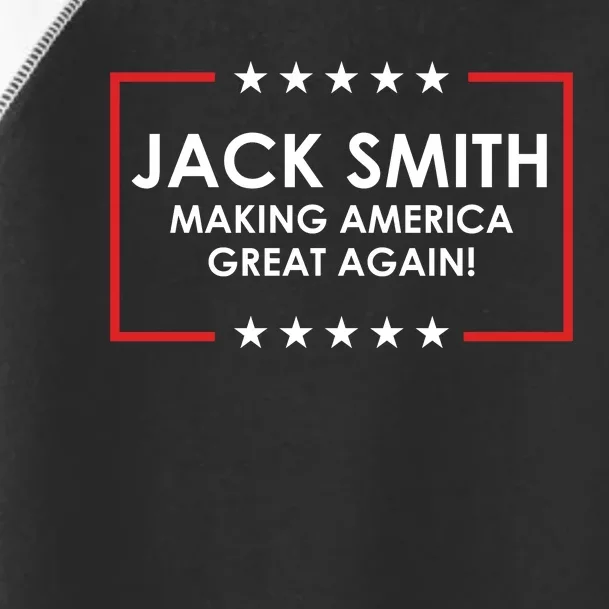 Jack Smith Making America Great Again Toddler Fine Jersey T-Shirt