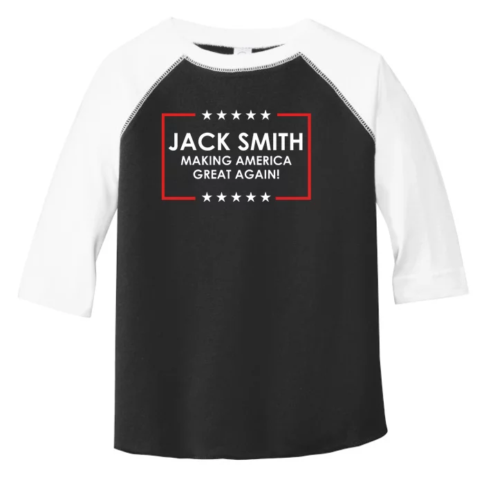 Jack Smith Making America Great Again Toddler Fine Jersey T-Shirt