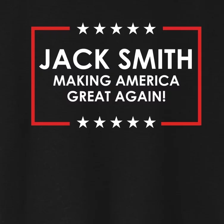 Jack Smith Making America Great Again Women's Crop Top Tee