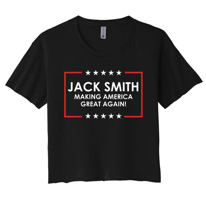 Jack Smith Making America Great Again Women's Crop Top Tee