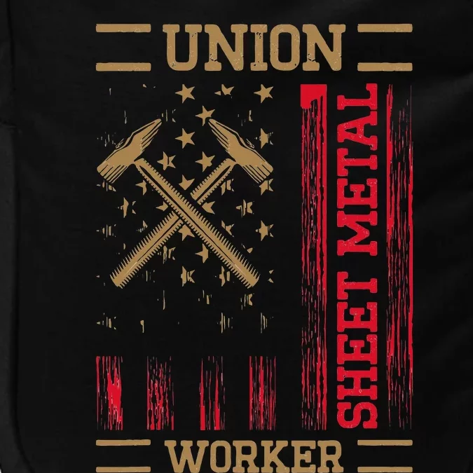 Journeyman Sheet Metal Worker Union Sheet Metal Worker Impact Tech Backpack