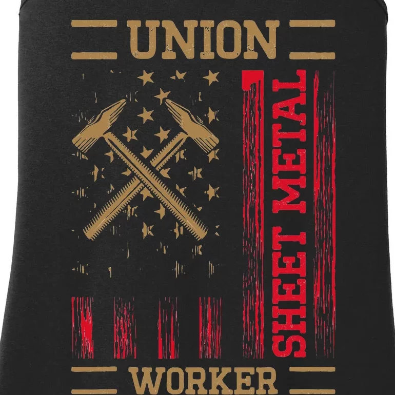 Journeyman Sheet Metal Worker Union Sheet Metal Worker Ladies Essential Tank