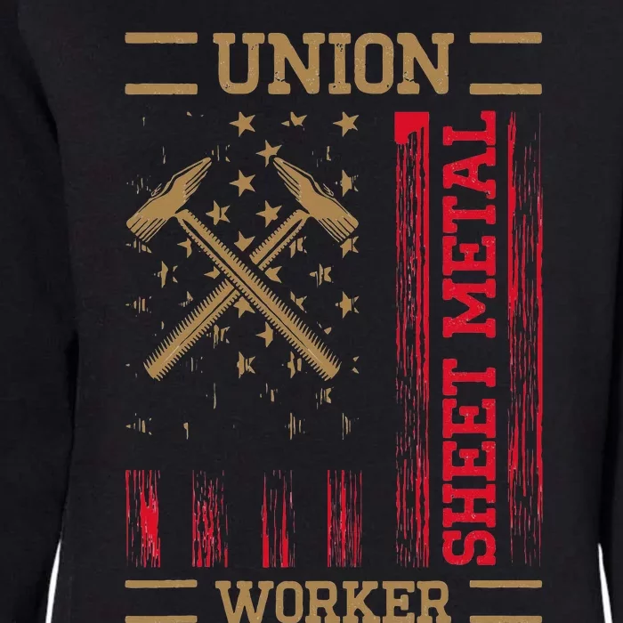 Journeyman Sheet Metal Worker Union Sheet Metal Worker Womens California Wash Sweatshirt