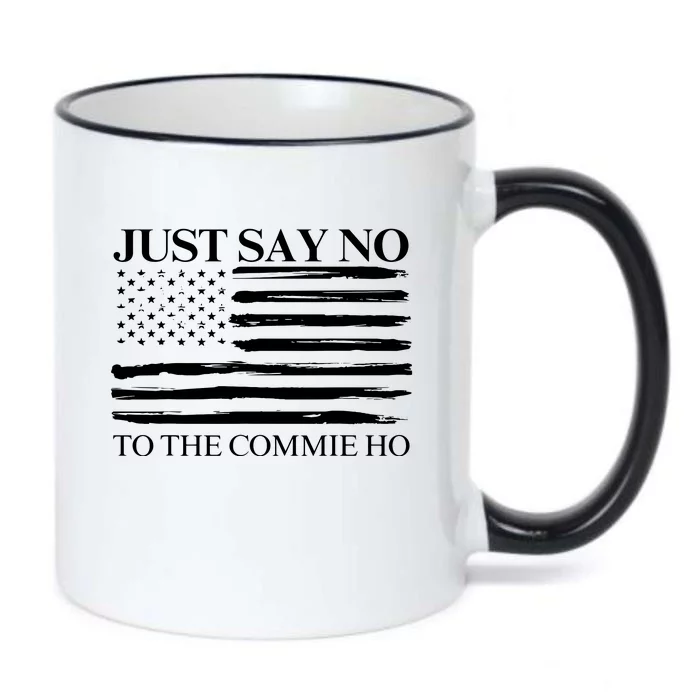 Just Say No Black Color Changing Mug