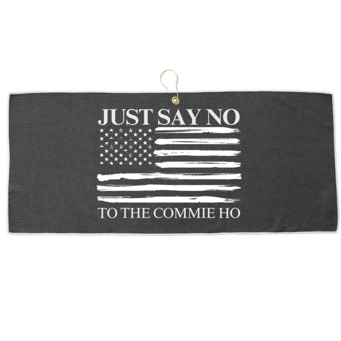 Just Say No Large Microfiber Waffle Golf Towel