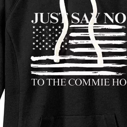 Just Say No Women's Fleece Hoodie