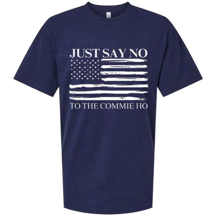 Just Say No Sueded Cloud Jersey T-Shirt