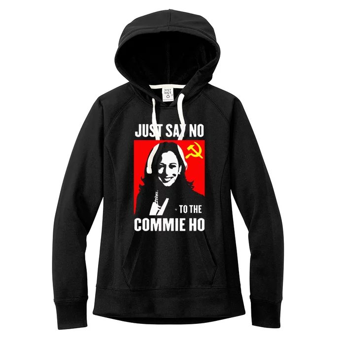 Just Say No To The Commie Ho Women's Fleece Hoodie