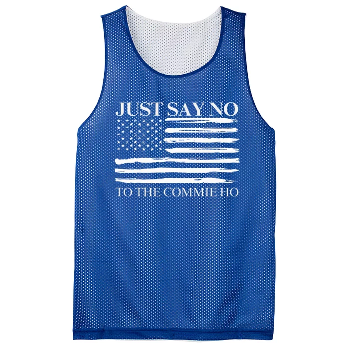 Just Say No Mesh Reversible Basketball Jersey Tank