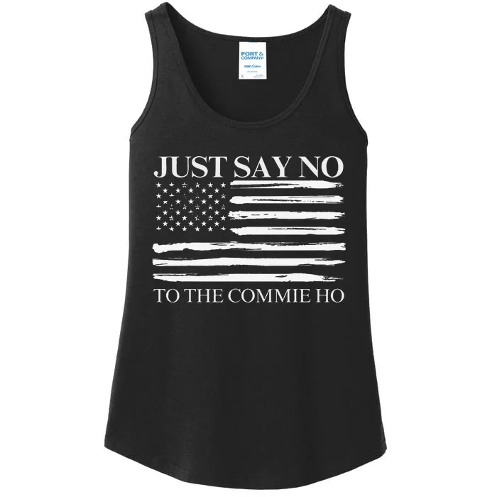 Just Say No Gift Ladies Essential Tank