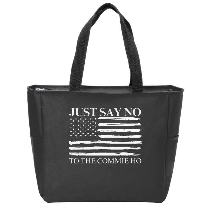 Just Say No Gift Zip Tote Bag