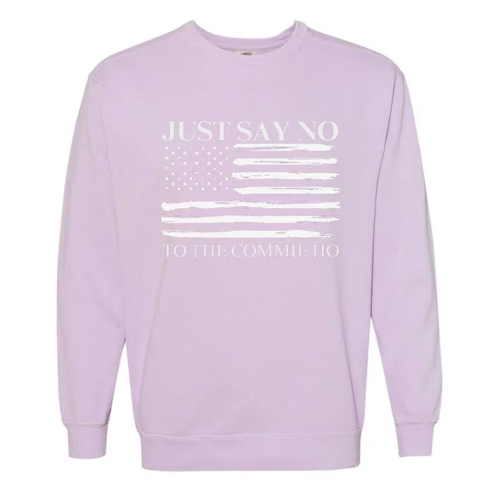 Just Say No Gift Garment-Dyed Sweatshirt