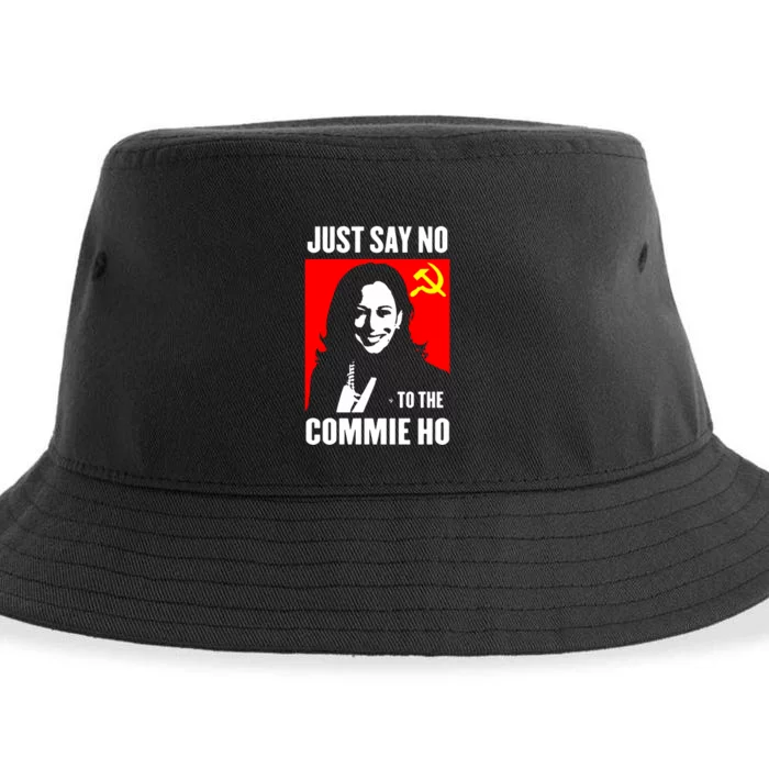 Just Say No To The Commie Ho 2024 Sustainable Bucket Hat