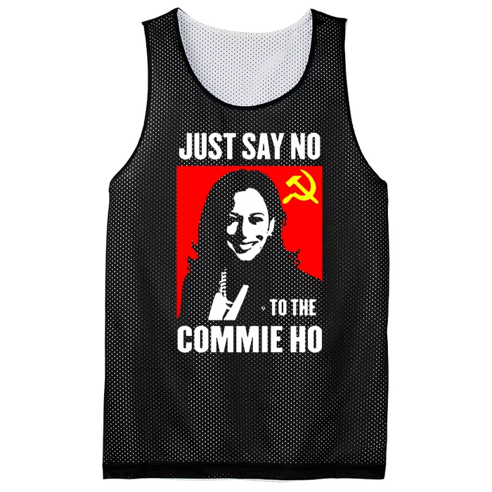 Just Say No To The Commie Ho 2024 Mesh Reversible Basketball Jersey Tank