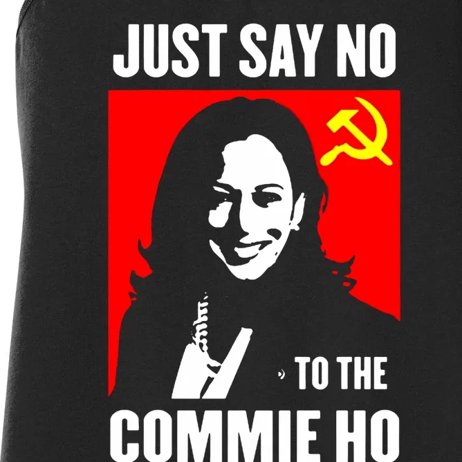 Just Say No To The Commie Ho 2024 Women's Racerback Tank