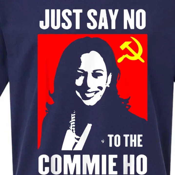 Just Say No To The Commie Ho Sueded Cloud Jersey T-Shirt