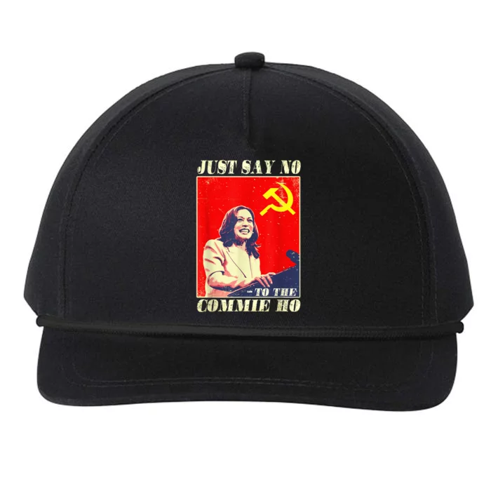 Just Say No To The Commie Ho Snapback Five-Panel Rope Hat