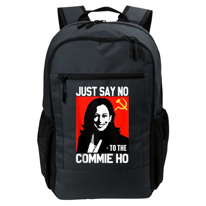 Just Say No To The Commie Ho Kamala Daily Commute Backpack